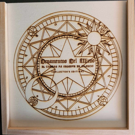 ORNAMENTOS DEL MIEDO - El Cosmos Me Observa En Silencio (BoxCD)