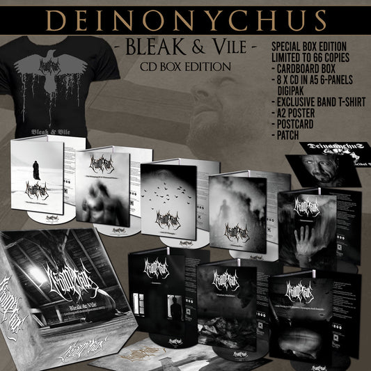 DEINONYCHUS - Bleak & Vile (Box 8 x A5 DigiCD)
