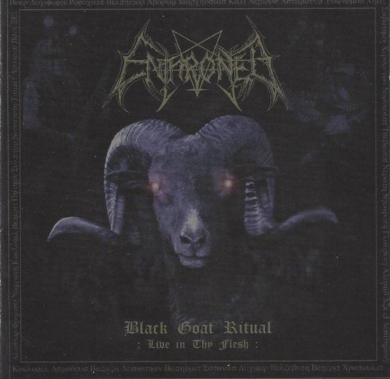 ENTHRONED - Black Goat Ritual - Live In Thy Flesh (CD)