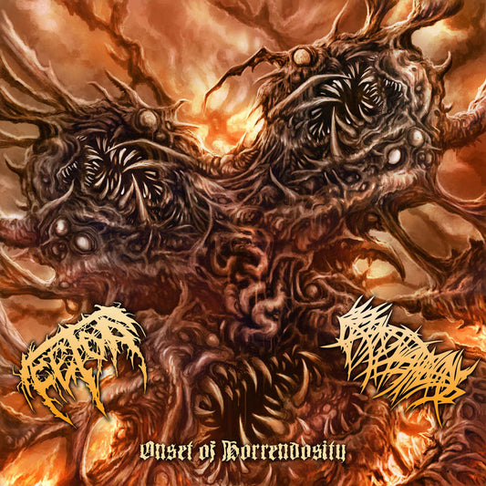 FETOR / CREPITATION - Onset Of Horrendosity (Split CD)