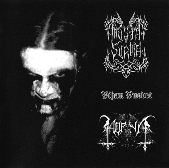 HORNA / MUSTA SURMA - Vihan Vuodet (Split CD)