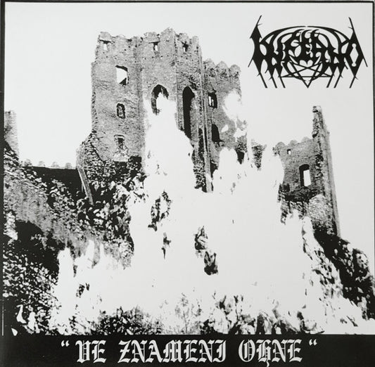 INFERNO / MOONBLOOD - Ve Znamení Ohne / Kingdom Under Funeral Skies (Split 7")