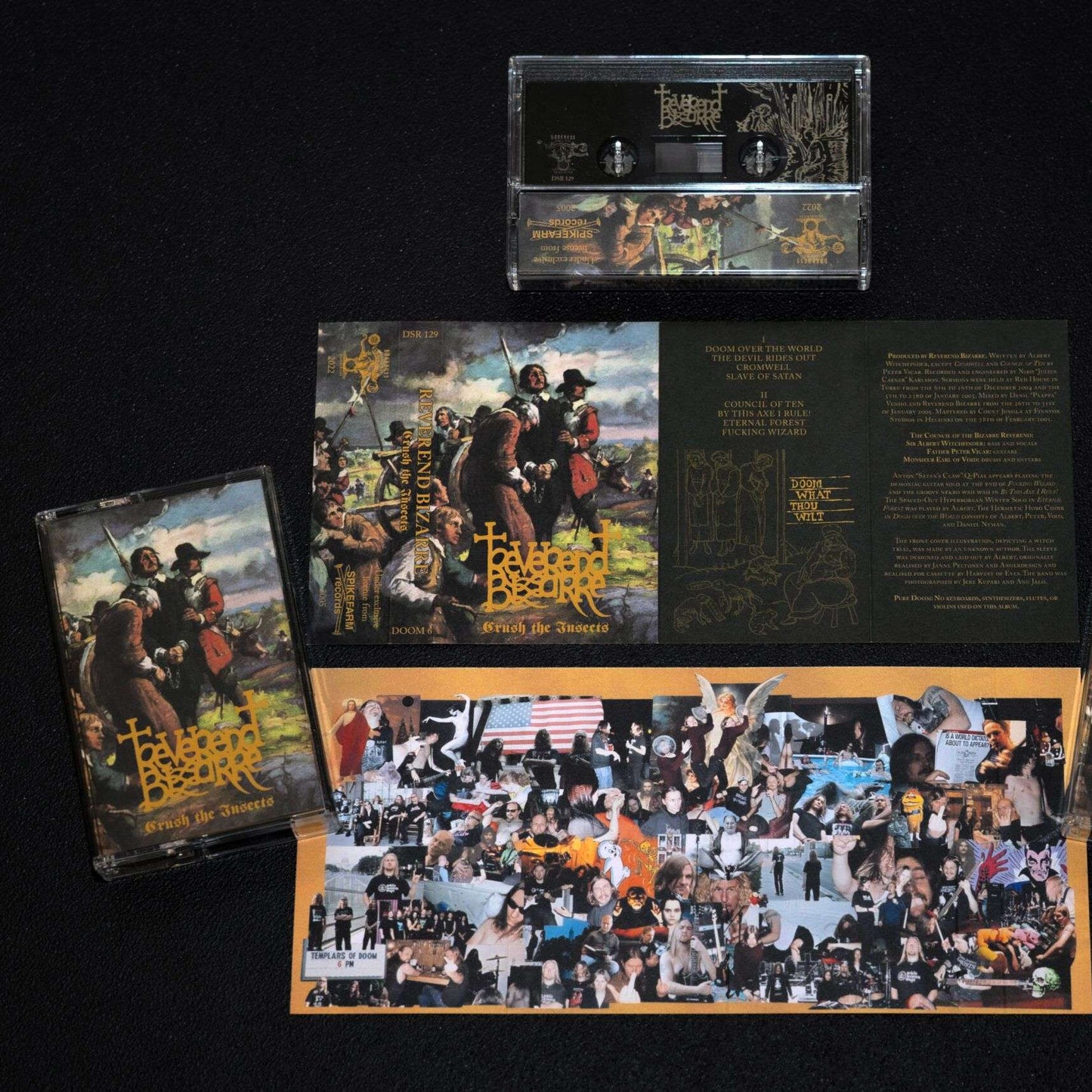 REVEREND BIZARRE - II: Crush The Insects (Tape)