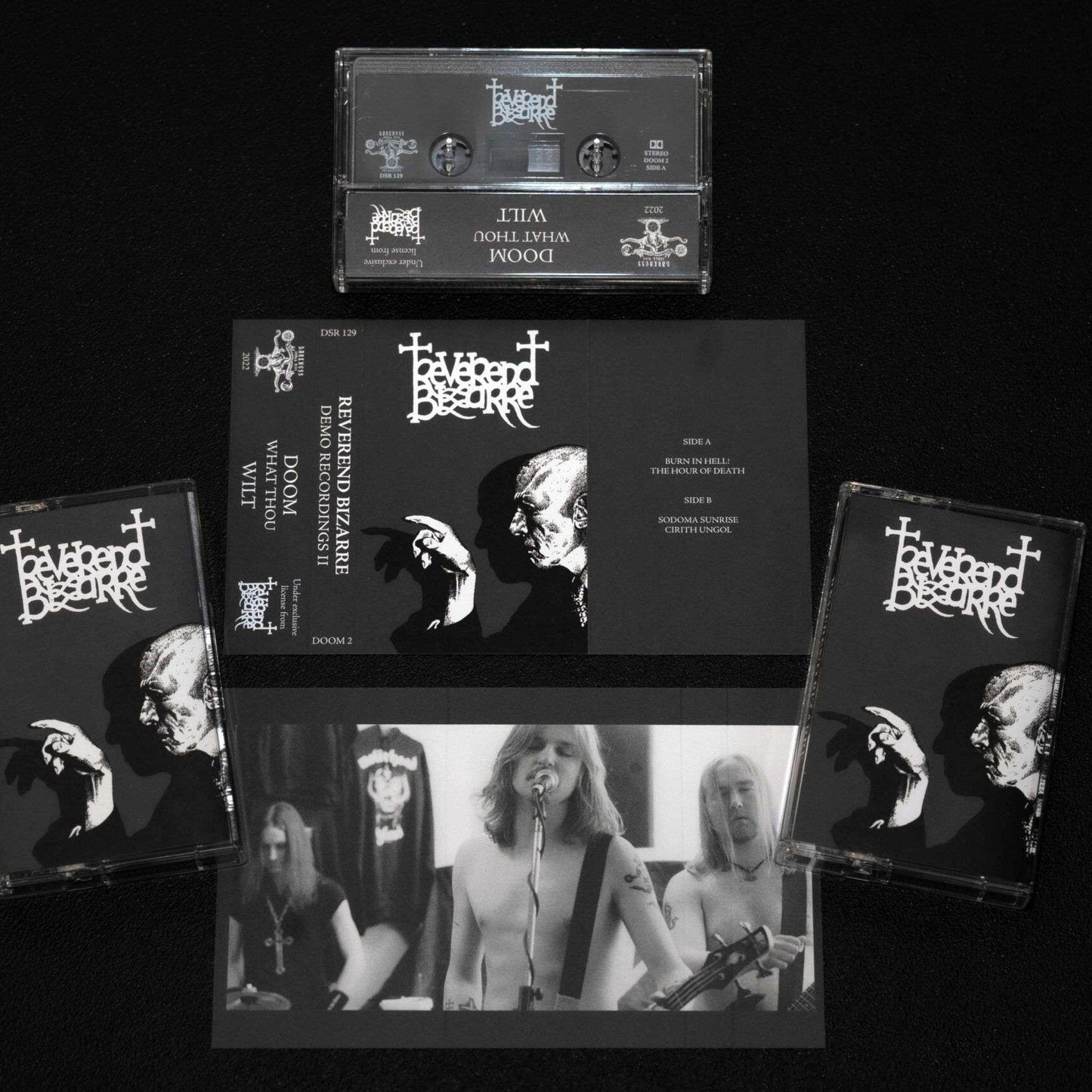 REVEREND BIZARRE - Demo Recordings II (Tape)