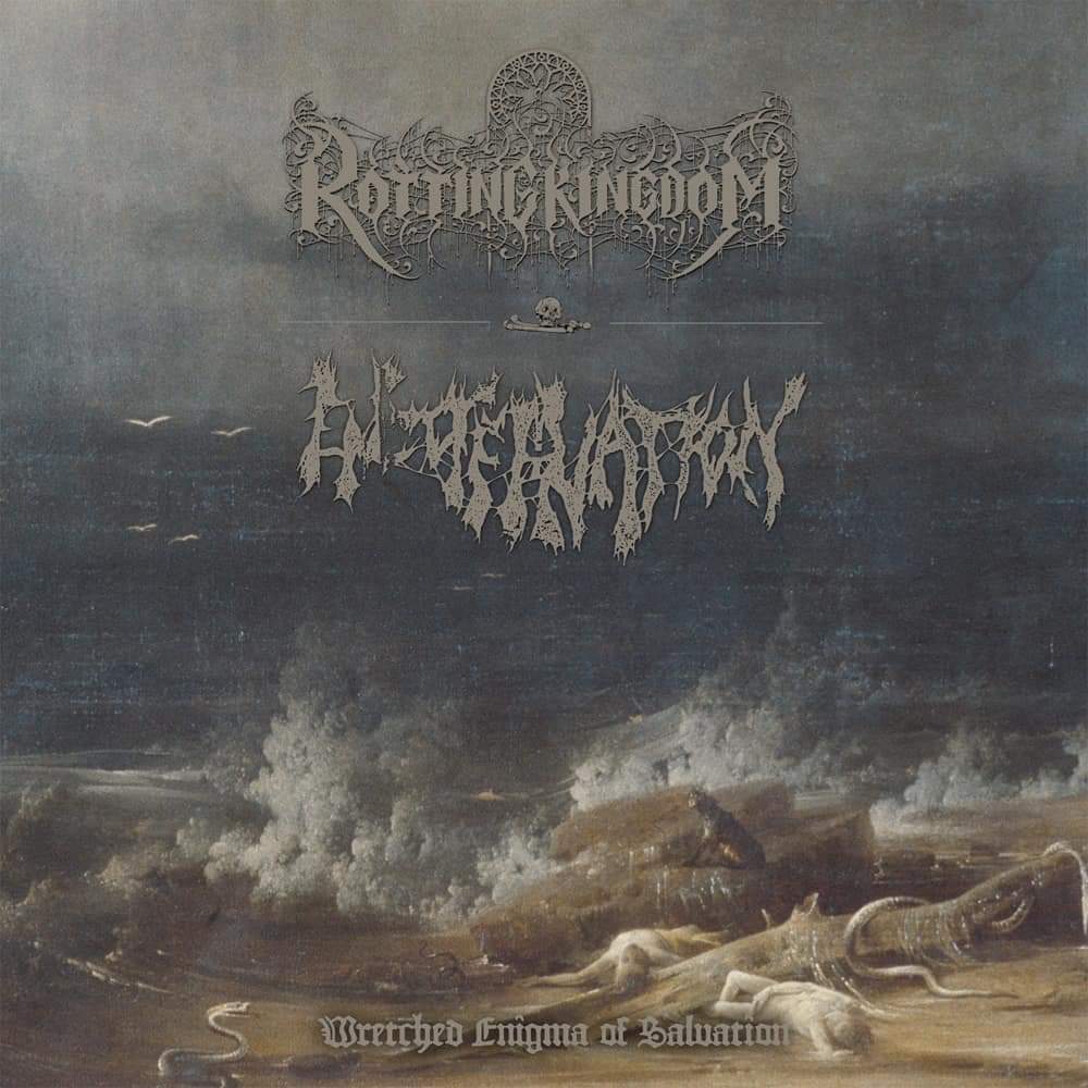 ROTTING KINGDOM / ENCOFFINATION - Wretched Enigma Of Salvation (Split CD)