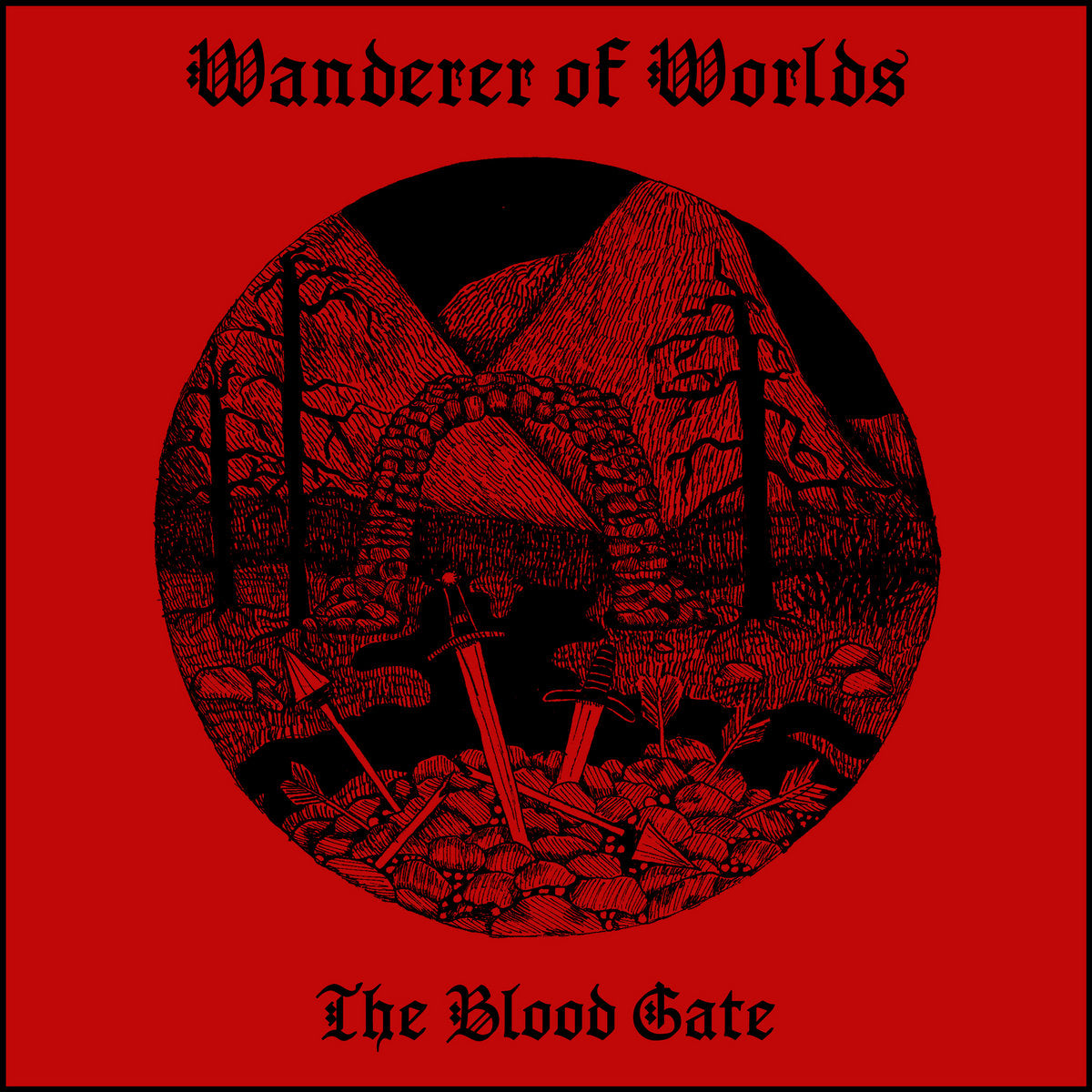 WANDERER OF WORLDS - The Blood Gate (Tape)