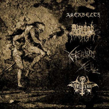 AKERBELTZ / AVANGH DHÜR / MORBID YELL / HELLTHRONE - s/t (Split 12")