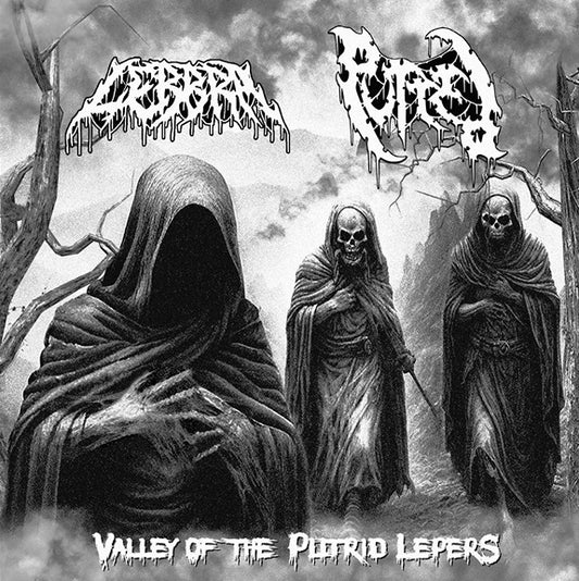 LEBBRA / PUTRED - Valley Of The Putrid Lepers (Split CD)