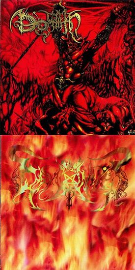 DOMAIN / DEMONIZED - Hellbirth (Split CD)