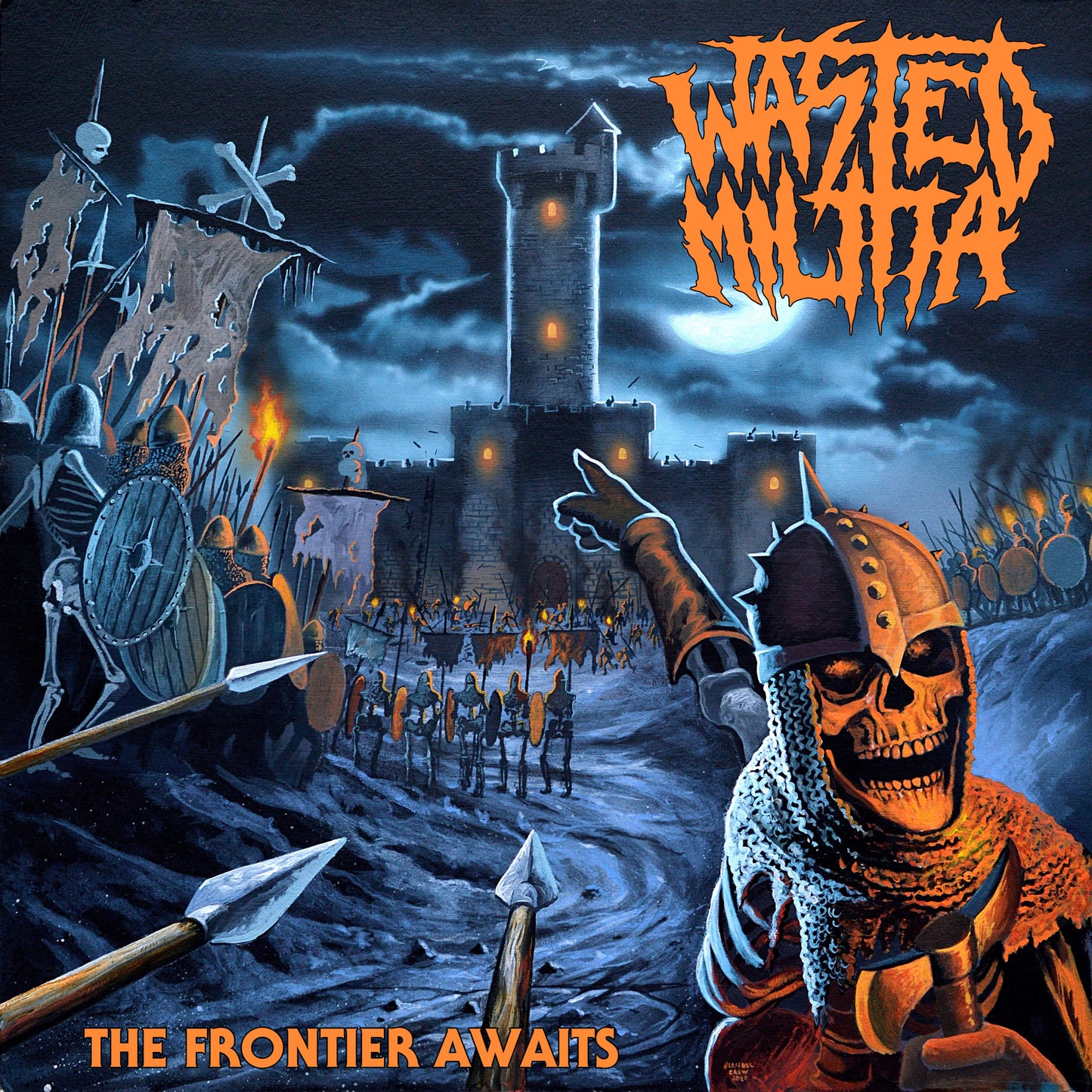 WASTED MILITIA - The Frontier Awaits (CD)